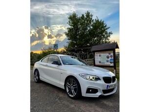 BMW 2-ES SOROZAT 220d (Automata) Gyönyörű! H&K Hifi. Sport Váltó. Motor.Váltó.Diffi olajcsere. Új AGM Akku