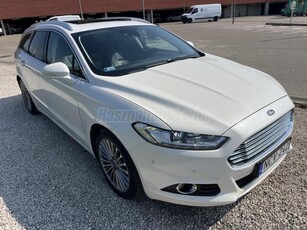 FORD MONDEO 2.0 EcoBoost Titanium-S Powershift ÜVEGTETŐ LEDLÁMPA MAGYARORSZÁGI BŐRÜLÉS