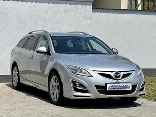 MAZDA 6 Sportkombi 2.0 GTA Bi-Xenon/BOSE/RVM/Keyless/18-as Alu/Bőrkárpit/Balesetmentes/Szervizkönyves