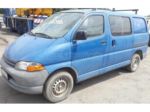 TOYOTA HI-ACE Hiace 2.5 D4-D Panel Van 6 személyes. vonóhorgos