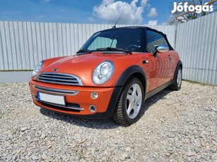 Mini Mini ONE 1.6 Cabrio 119E KM! Jéghideg Klím...