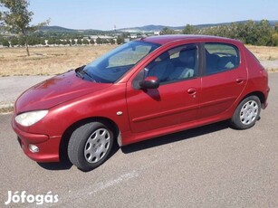 Peugeot 206 1.4, benzin, 2010 klíma, magyar, első tulaj, szervízkönyv