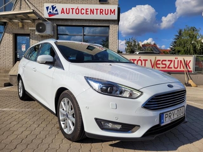 FORD FOCUS 1.5 TDCI Titanium MAGYAR-1 TULAJ-VEZETETT SZERVIZ-KEYLESS-ANDROID AUTO-ÜLÉSFŰTÉS-XENON-114000KM