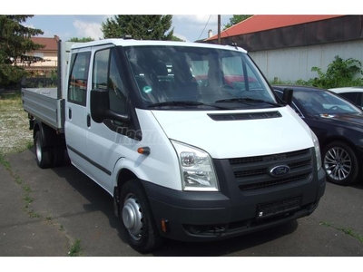 FORD TRANSIT 2.4 TDCi 350 L EF Ambiente 140 LE.Platós.Duplafülkés 6 Személyes. Dupla Hátsó Kerekes