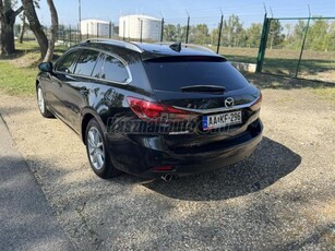 MAZDA 6 Sportkombi 2.2 CD Revolution Top Vezetett szervizkönyv Törés mentes karosszéria Állófűtés