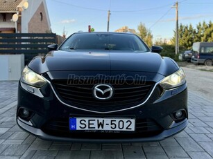 MAZDA 6 Sportkombi 2.2 CD150 Revolution TÁVOLSÁGTARTÓ TEMPOMAT//SÁVTARTÓ//VONÓHOROG//XENON//NAVIGÁCIÓ//2 KULCS