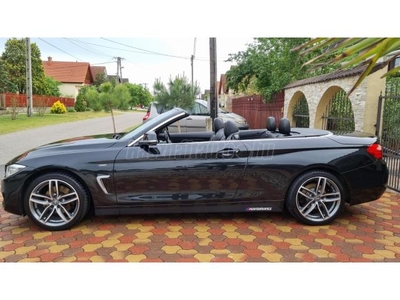 BMW 4-ES SOROZAT 420d Sport ÚJSZERŰ! CABRIO-COUPE! FULL SPORT BŐR ÜLÉSEK M 18-AS