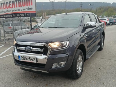 FORD RANGER 3.2 TDCi 4x4 Limited EURO6 Magyar! 1Tulaj! Szervizkönyv!