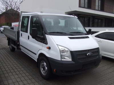 FORD TRANSIT 2.2 TDCi 350 L EF Ambiente TW 125 LE. Platós. Duplafülkés 6 Személyes. Vonóhorog. Azonnal Munkára Fogható