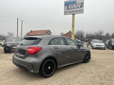 MERCEDES-BENZ A 250 BlueEFFICIENCY AMG Sport 7G-DCT Full extra!!!Distronic.Holttérfigyelő.F1!!