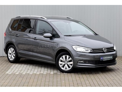 VOLKSWAGEN TOURAN 1.6 TDI BMT SCR Comfortline DSG Magyar menü LED Telefontükrözés Navigáció Masszirozós ülés