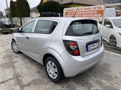 CHEVROLET AVEO 1.2 LS +SZERVIZKÖNYV+ KÉT GYÁRI KULCS+124.500 KM+FRISS MŰSZAKI+