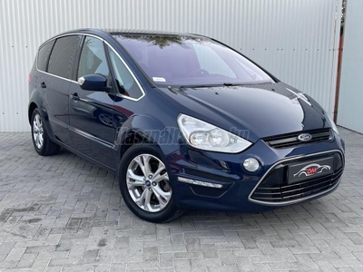 FORD S-MAX 2.0 TDCi Titanium Luxury Powershift NAVI.PDC.LED.FÉLBŐR.7 ÜLÉS.PANORÁMA.KEY LESS GO..!!!GARANCIA--MEGKÍMÉLT ÁLLAPOT!