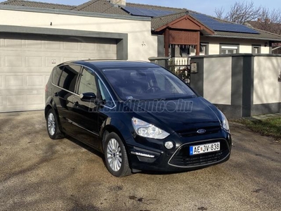 FORD S-MAX 2.0 TDCi Titanium Powershift TELJES SZERVIZ.NAVI.BŐR.ÜLÉSMEMÓRIA.VONÓHOROG!