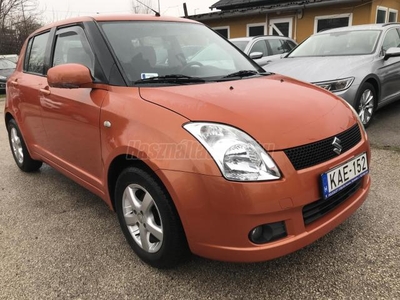 SUZUKI SWIFT 1.3 GS ACC Magyar forg. hely. 1 Tulajdonos. Ülésfűtés. 8 kerék. szervizkönyv. Klíma. Kulc