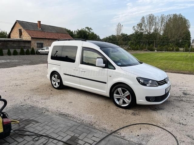 VOLKSWAGEN CADDY 1.6 CR TDI Life Comfortline BlueMotion Tulajdonostól. NAGYON FELSZERELT!!