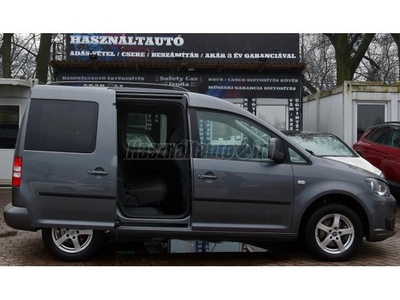 VOLKSWAGEN CADDY 1.6 CR TDI Life Comfortline KLÍMA/TEMPOMAT/DUPLA TOLÓAJTÓ/ALU/MOTOR-VÁLTÓ PLUS GARANCIA!