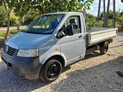 VOLKSWAGEN TRANSPORTER T5 1.9 TDI 3 méteres plató.Hibakódmentes.Friss müszaki