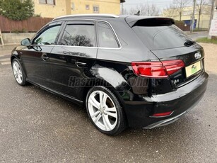 AUDI A3 Sportback 1.4 TFSI Sport S-tronic e-tron 73e KM. Sávtartó. Távolságtartó. Navi. Virtual Cockpit