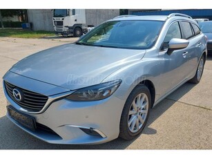 MAZDA 6 Sportkombi 2.2 CD Revolution TELJES EXTRÁS KIVITEL. 2 ÉV MŰSZAKI. SZERVIZKÖNYVES