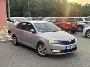 SKODA RAPID 1.6 CR TDI Style MAGYAR 1TUL 15K ÚJSZGUMI PDC 125EKM TEMP FÜLÉS KLÍMA NAVI HIFI ISOFIX EU6 SZKÖNY