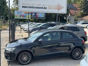 AUDI A1 1.4 TFSI Ambition ///FRISS VEZÉRLÉS+OKOS KERÉK CSERÉLVE! S-LINE SÁRGA-FEKETE BŐR NAVI ÉRINTŐ KIJEL