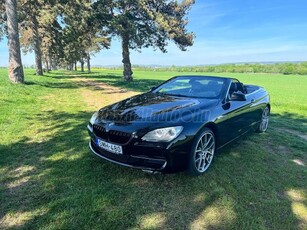 BMW 640d (Automata) cabrio - friss szerviz - hátsókerék