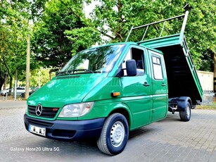 MERCEDES-BENZ SPRINTER 308 CDI 903.621 Gyári bilencs Jó állapotú . Dupla kabinos . Extra Plató!! 2 év friss műszaki