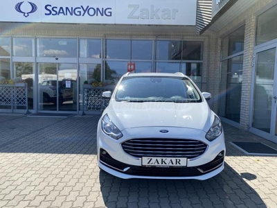 FORD S-MAX 1.5 EcoBoost Titanium [7 személy] Mo.-i. 1 Tulajdonos. Gyári fényezés.Gyári garanciális. Vezetett szervizkönyv!