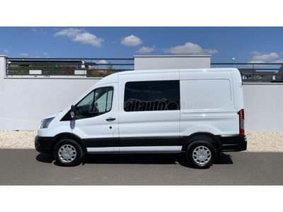 FORD TRANSIT 2.0 TDCi 310 MWB Trend (6 személyes ) M.O.-i.1 TUL.GAR.KM.SZAKSZERVÍZ.MEGKÍMÉLT