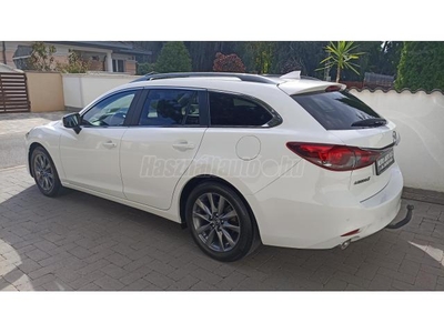 MAZDA 6 Sport 2.2 CD Attraction 62.000 Km Vezetett szervízkönyv. sérülésmentes!! kormány-úlésfűtés. Frissen szer