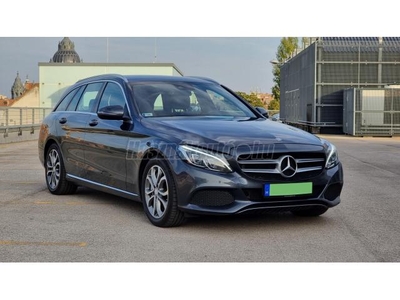 MERCEDES-BENZ C 350 T e PLUG-IN HYBRID 7G-TRONIC Burmester. nagy navi. friss szerviz