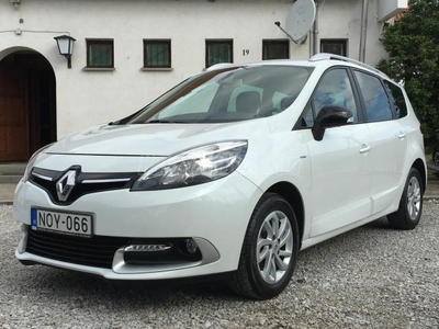 RENAULT GRAND SCENIC Scénic 1.6 dCi Limited Stop&Start (7 személyes ) 95.165 km!! Magyarországi! Első tulajdonos! Gyári fényezés!