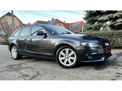 AUDI A4 Avant 2.0 TDI DPF EU5 MEGKÍMÉLT/170LE/KÉZIVÁLTÓ/17-ES ALU/SPORT CSOMAG/ÜLÉSFŰTÉS/NAGYKIJELZŐ/T.RADAR/T