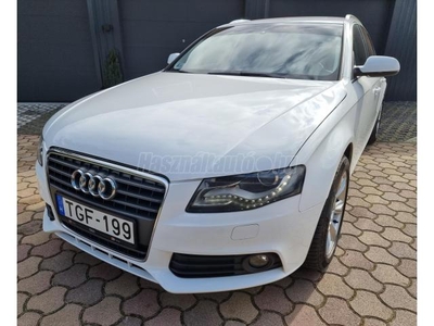 AUDI A4 Avant 2.0 TDI DPF SZÉP.LED LÁMPÁK.ÜLÉSFŰTÉS.PRECÍZEN SZERVIZELT ÚJ KETTŐSTÖMEGŰ ÉS KUPLUING. ÚJ GU