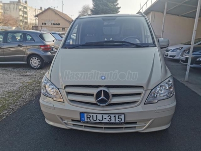 MERCEDES-BENZ VITO 122 CDI V6 E (Automata) MEGKÍMÉLT.SZERVIZKÖNYV:291.000 KM!NAVI.ÜLÉSFŰTÉS.KLÍMA.TEMPÓMAT!.VONÓHOROG!