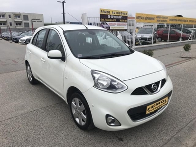 NISSAN MICRA 1.2 Tekna Végig sz.könyv! Megkímélt! Önparkoló!