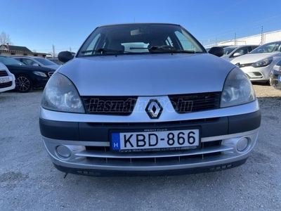 RENAULT CLIO 1.2 16V Authentique Mo.-i. FRISS VIZSGA. KLÍMÁS. VONÓHOROG!