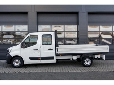 RENAULT MASTER 2.3 dCi 165 L3P3 3,5t Extra Plató Duplakabin Elsőkerék-165LE