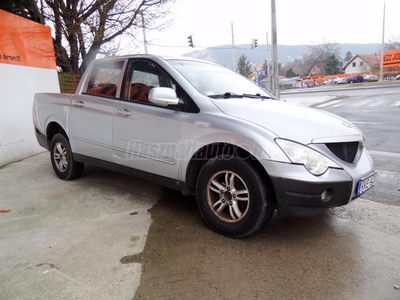 SSANGYONG ACTYON SPORTS 2.0 Xdi Premium I. CSERE! 2.3T VONTATÁS!!! 4X4 HAJTÁS! BŐR BELSŐ!