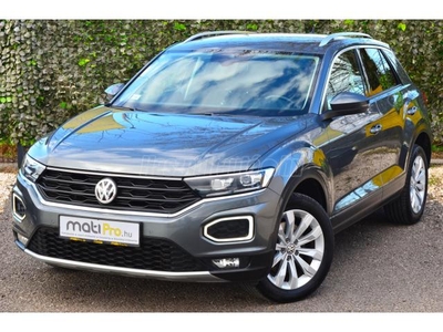 VOLKSWAGEN T-ROC 1.5 TSI ACT Style 1. Tulajdonos. 27% Áfa. Magyar. Végig szerviz. LED. Ülés fűtés. Távtartó tempoma