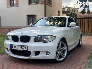 BMW 116i Hófehér! Gyári M Packet! Garantált KEV...