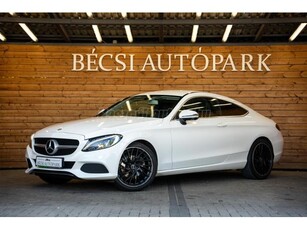 MERCEDES-BENZ C 200 9G-TRONIC PLUS 1 ÉV GARANCIA//SÉRÜLÉS MENTES//ÜLÉSFŰTÉS//BŐR ÜLÉSEK