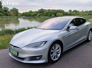 Tesla Model S90D FSD, EAP3.0, MCU2, fűthető-hűthető bőr, téli-nyárigum