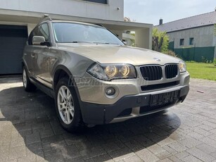 BMW X3 2.0d VÉGIG vezetett szervízkönyv. KARAMBOLMENTES. GARANTÁLT futás