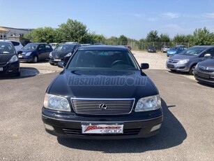 LEXUS LS 400 (Automata) MAGYAR AUTÓ. BŐR BELSŐ. DUPLA DIGIT KLÍMA. NAPFÉNYTETŐ!!!