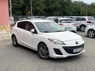 MAZDA 3 Sport 1.6 TX Plus (EURO5) 16K ÚJSZGUMI 8KERÉK DSC 180EKM 2XDKLÍMA HIFI ISOFIX SZKÖNYV SZÉP ÁLLAPOT EU5 5AJ