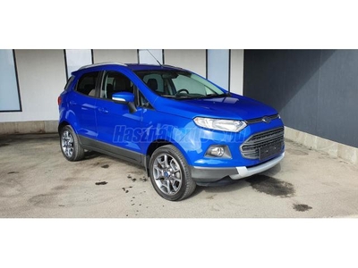 FORD ECOSPORT 1.0 EcoBoost Titanium LED.MENETFÉNY-NAVI-Ü.FŰTÉS-T.RADAR-D.KLÍMA-SÁVTARTÓ-TEMPOMAT