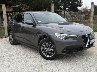 ALFA ROMEO STELVIO 2.2 D Super Q4 (Automata) NAVI.PDC.KAMERA.FÉLBŐR.ALU.HOLTÉRFIGYELŐ.GARANCIA