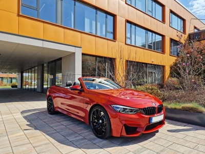 BMW M4 Competition DKG Cabrio / Facelift / 29e km / Friss szervíz